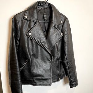Forever 21 Faux Leather Moto Jacket